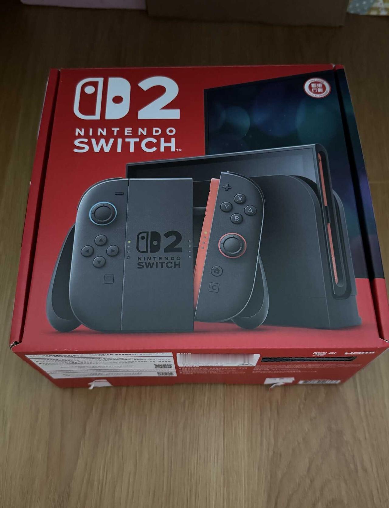 switch2港版安全下车
当时刷不出更好价了，不过应该是安全下车了，五码合一激
