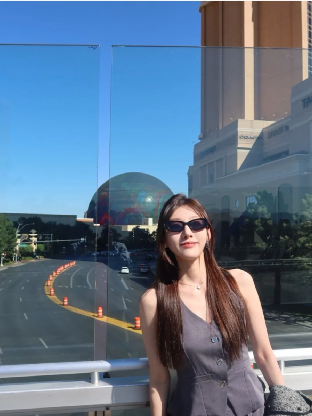 在Vegas偶遇赵露思！