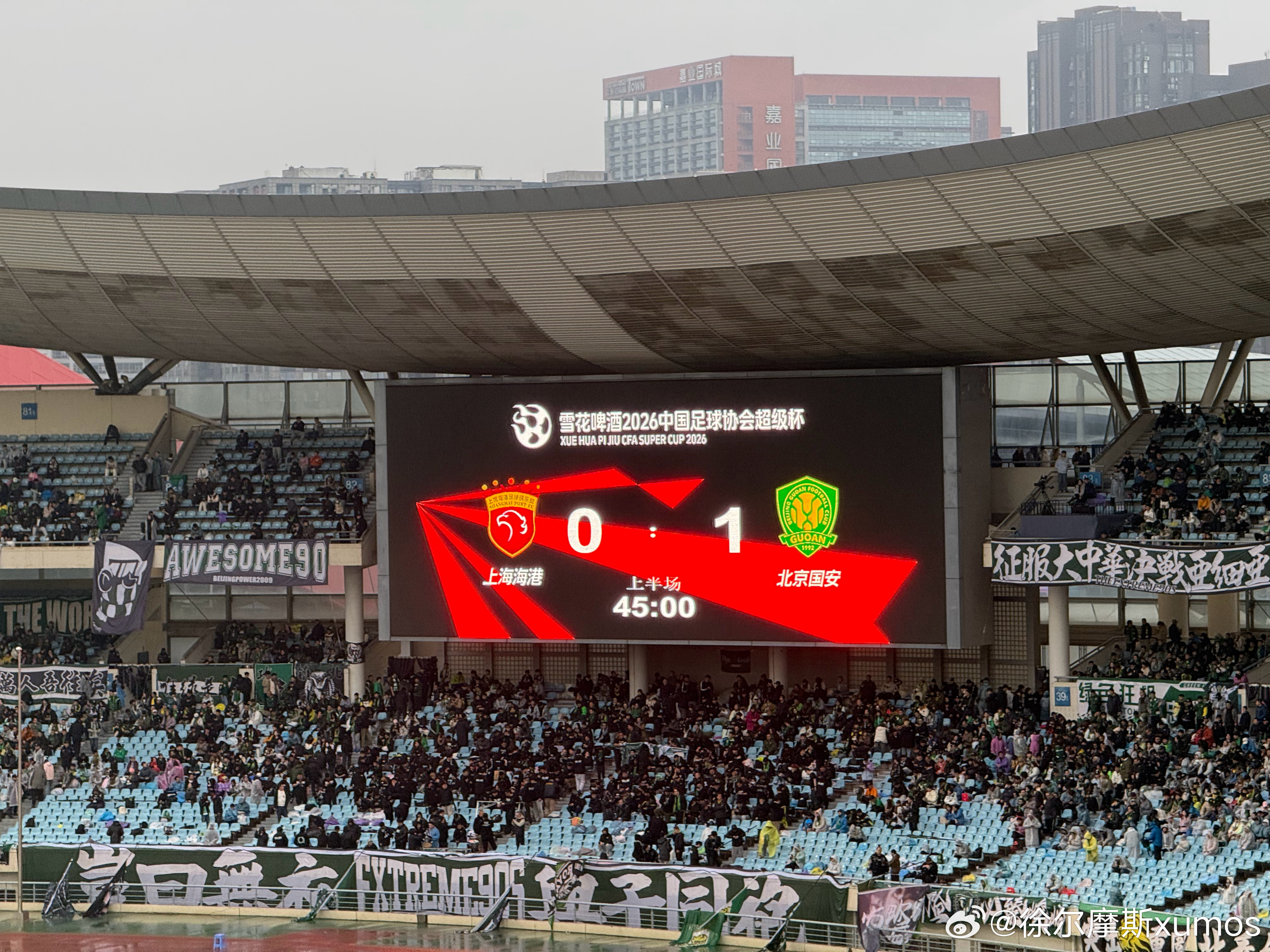 半场，相信国安队的进攻能给大家眼前一亮的感觉，尤其是开场时的那一次流畅进攻。此外