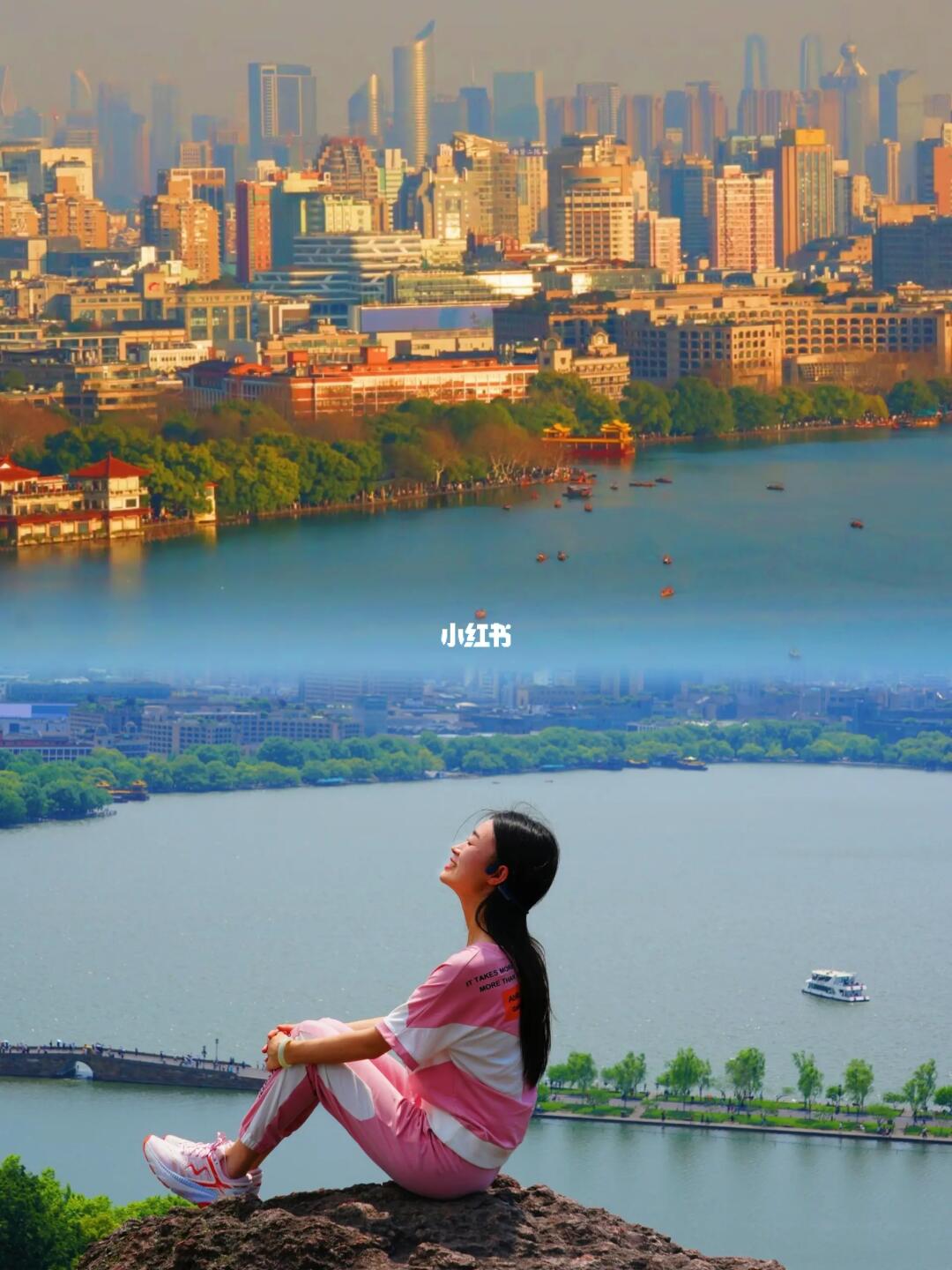 西湖这座山是来报恩的吧😄11分钟登顶🙃