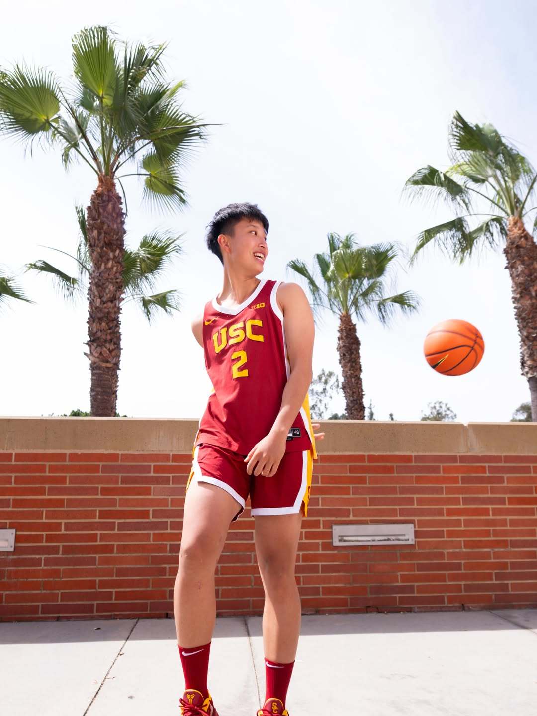 中国女篮 冉珂嘉访校第三站——USC，未来状元Juju不但评论“I love t