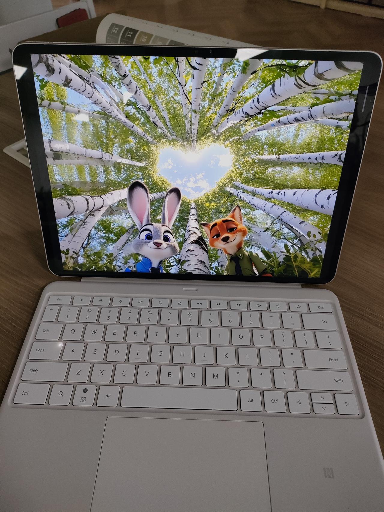哇咔咔，这大屏就是爽啊😍

刚换的💻OPPO Pad4 Pro！
这质感、颜
