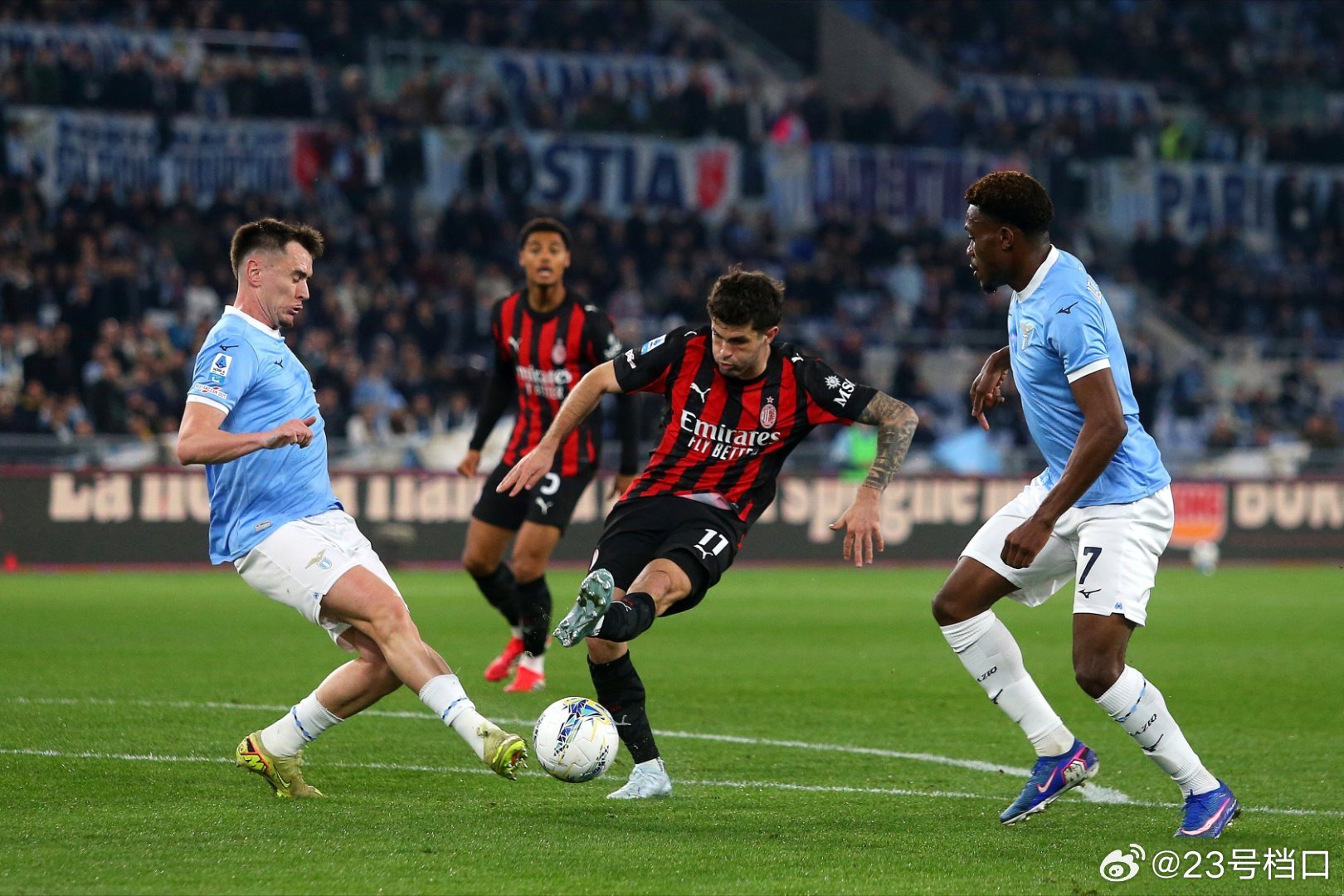 【数据📊】意甲第29轮的一场较量中，米兰客场0-1不敌拉齐奥。本场比赛过后，无