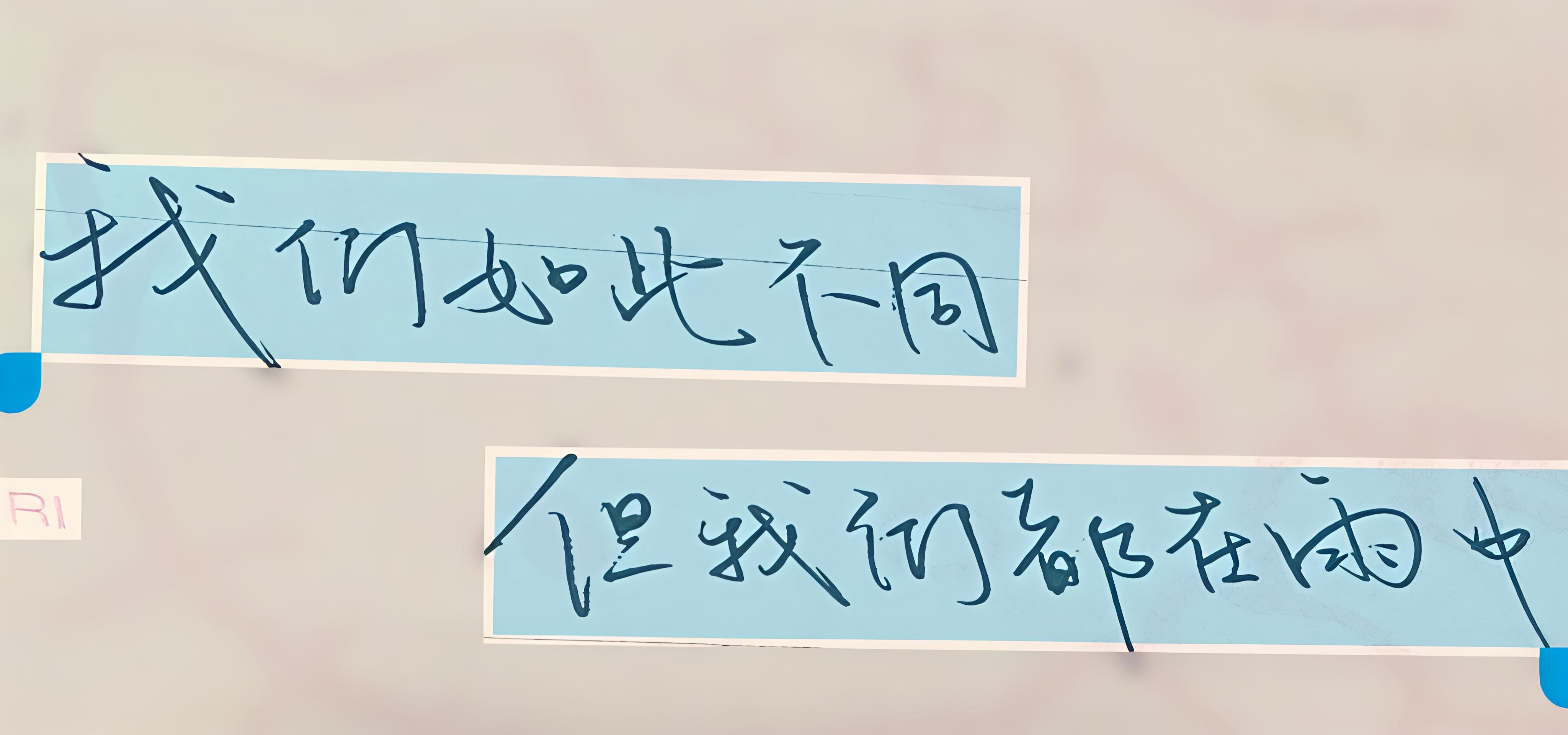 我们如此不同，但我们都在雨中。/稚楚《可爱过敏原》 