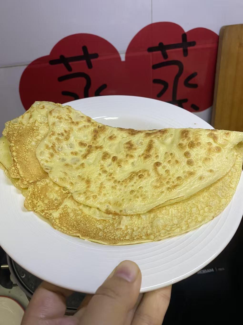 超好吃超简单的鸡蛋水饼！早起十分钟就能搞定！（后面附鸡蛋水饼做法。）

来晒晒今
