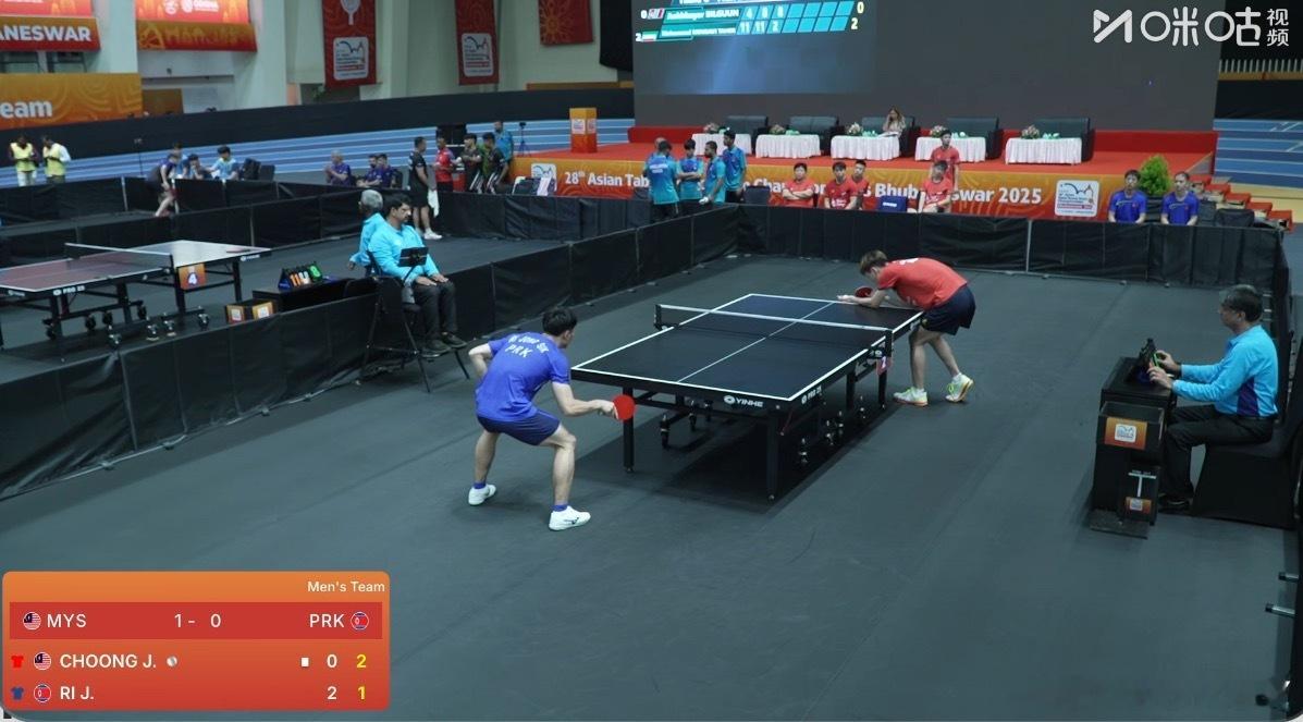 李正植1-2钟子毅我的亲娘嘞 朝鲜队不会要倒在小组赛吧 ​​​