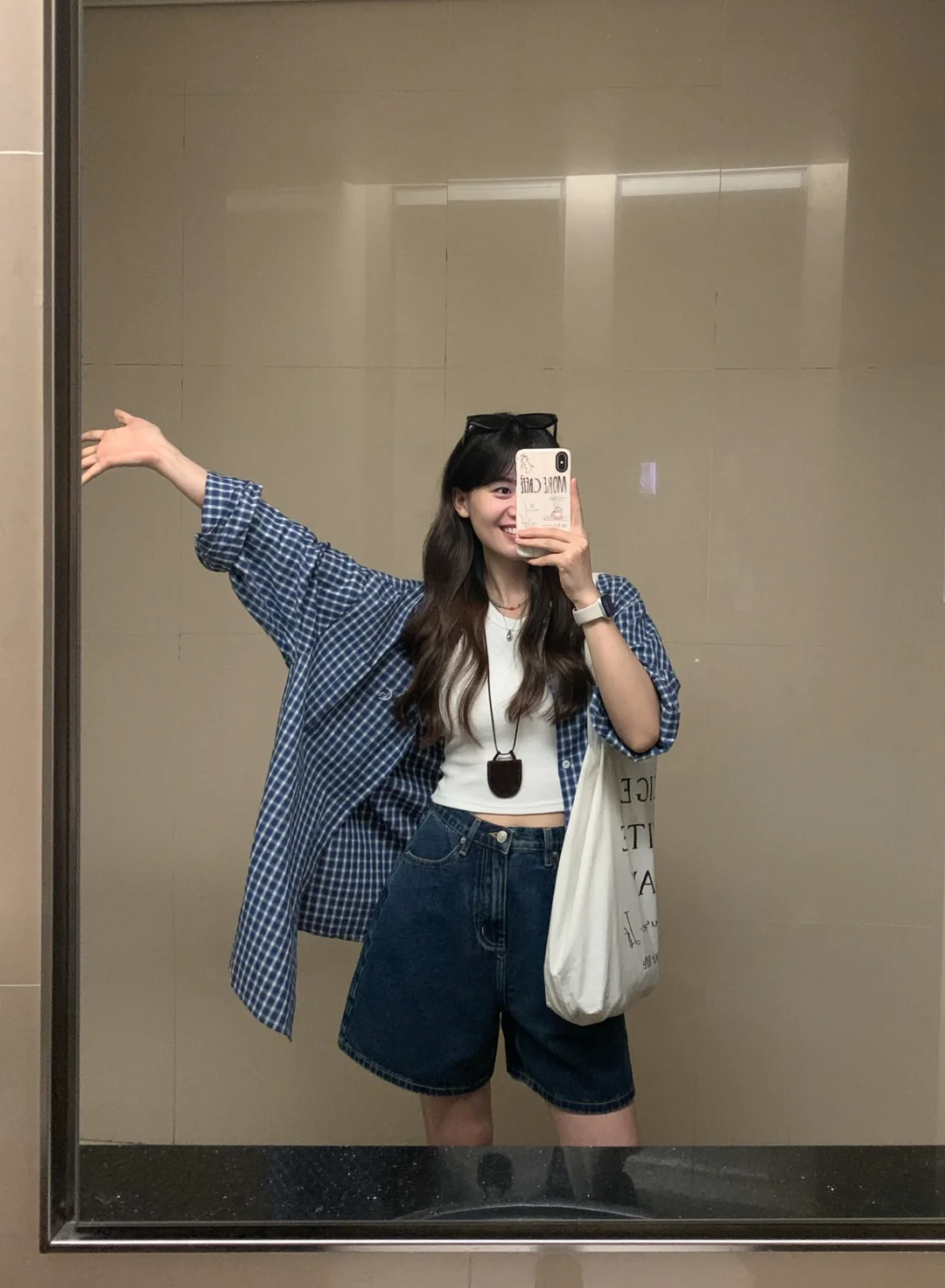 25℃🌧️  | 上长下短，雨天通勤刚好～