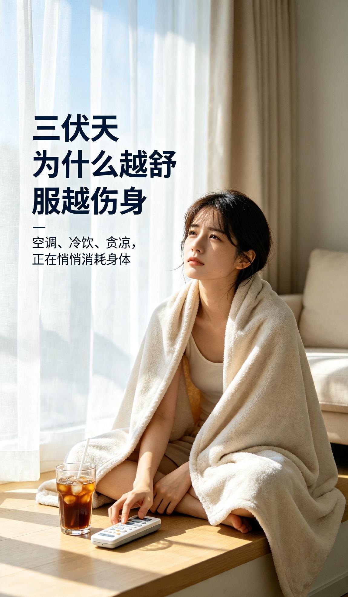 三伏天总想着怎么凉快怎么来？空调直吹、冰饮猛灌、冰西瓜抱着啃，当下是舒服了，实则