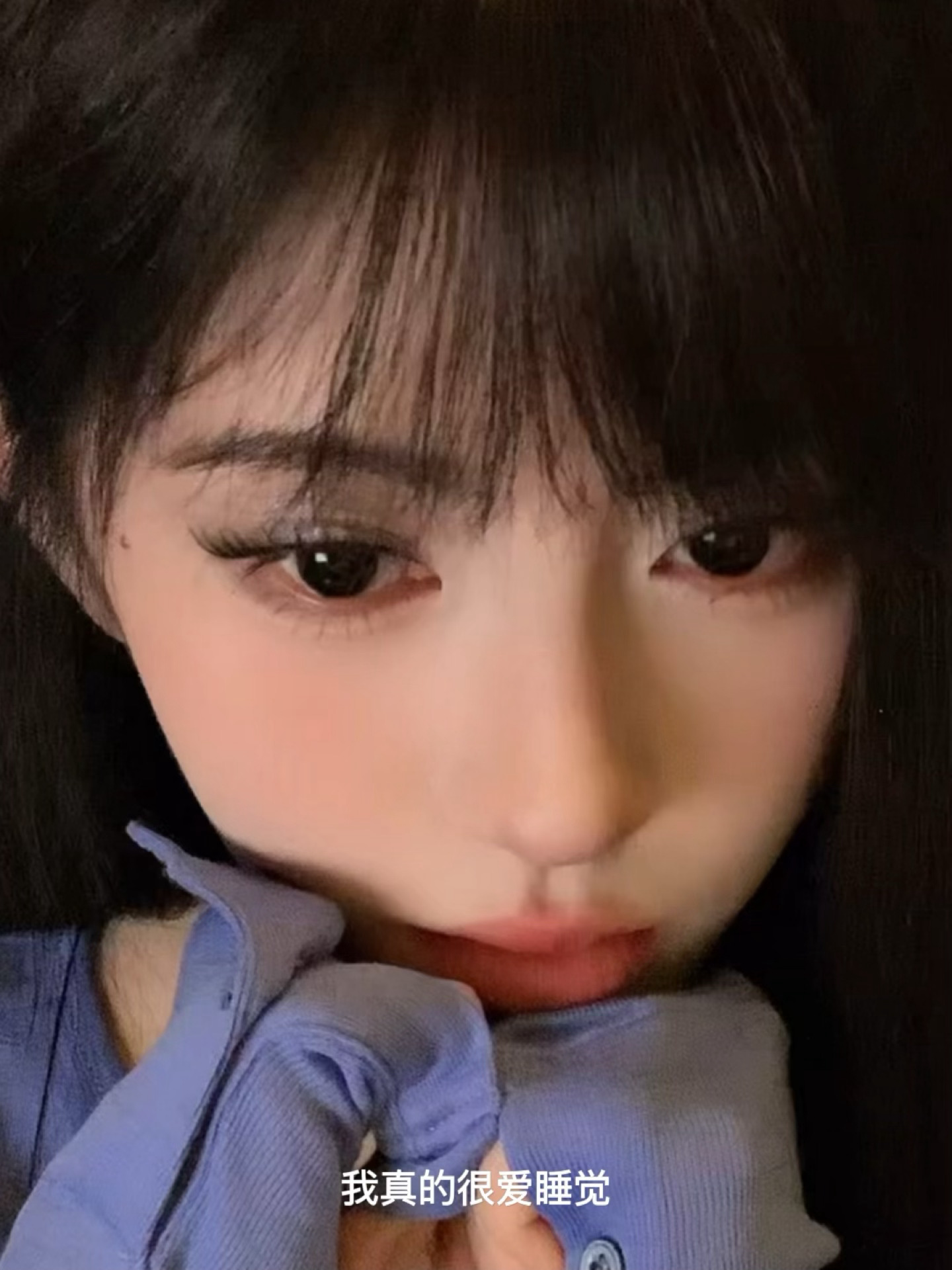 终于找到了我和鞠婧祎的共同点：鞠婧祎我真的很爱睡觉鞠婧祎 我真的很爱睡觉 ​​​