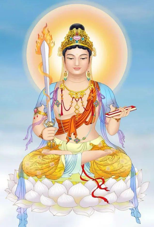 文殊菩萨恭祝千万考生马到成功，一举夺魁，金榜题名，加油！