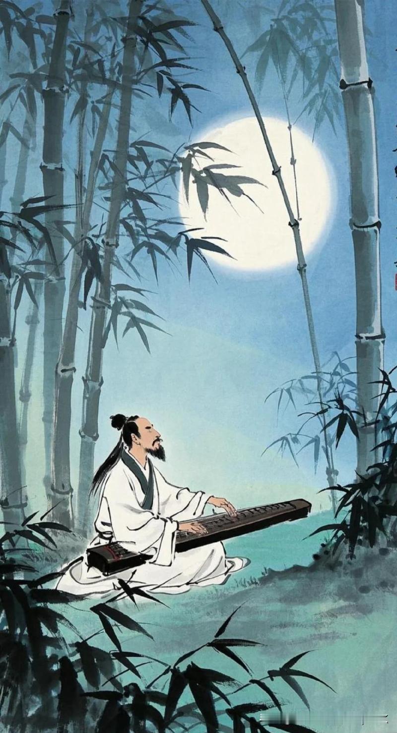 《琴酒》
——唐·白居易
耳根得听琴初畅，
心地忘机酒半酣。
若使启期兼解醉，