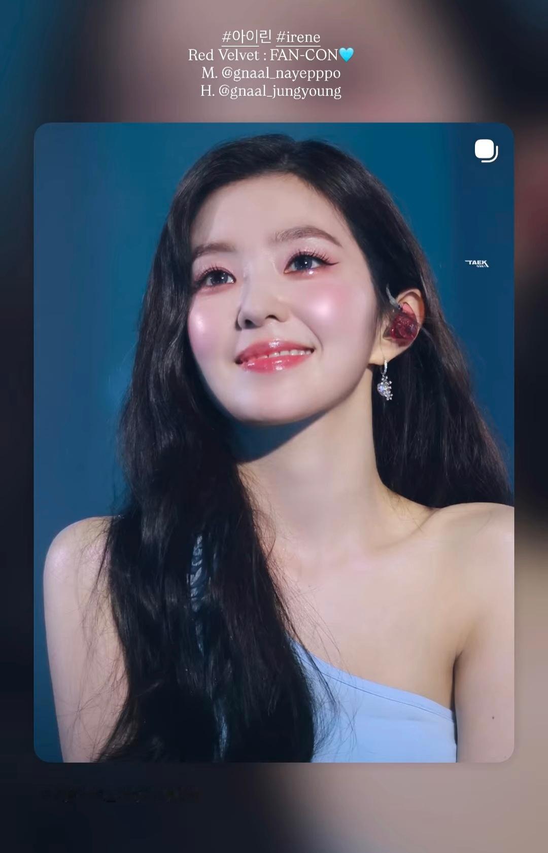 Irene🦋裴珠泫 260801 gnaal_nayepppo（化妆师）ig 