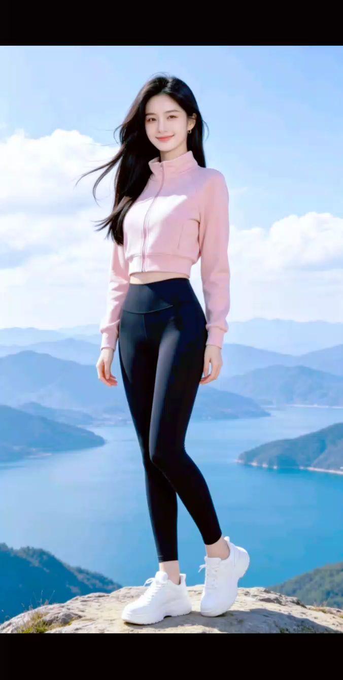 野外美女时尚美女