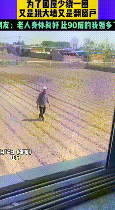 辽宁沈阳一位90岁姥姥，凭徒手翻墙回家的动作在网上火了！
 起因超简单，姥姥回家