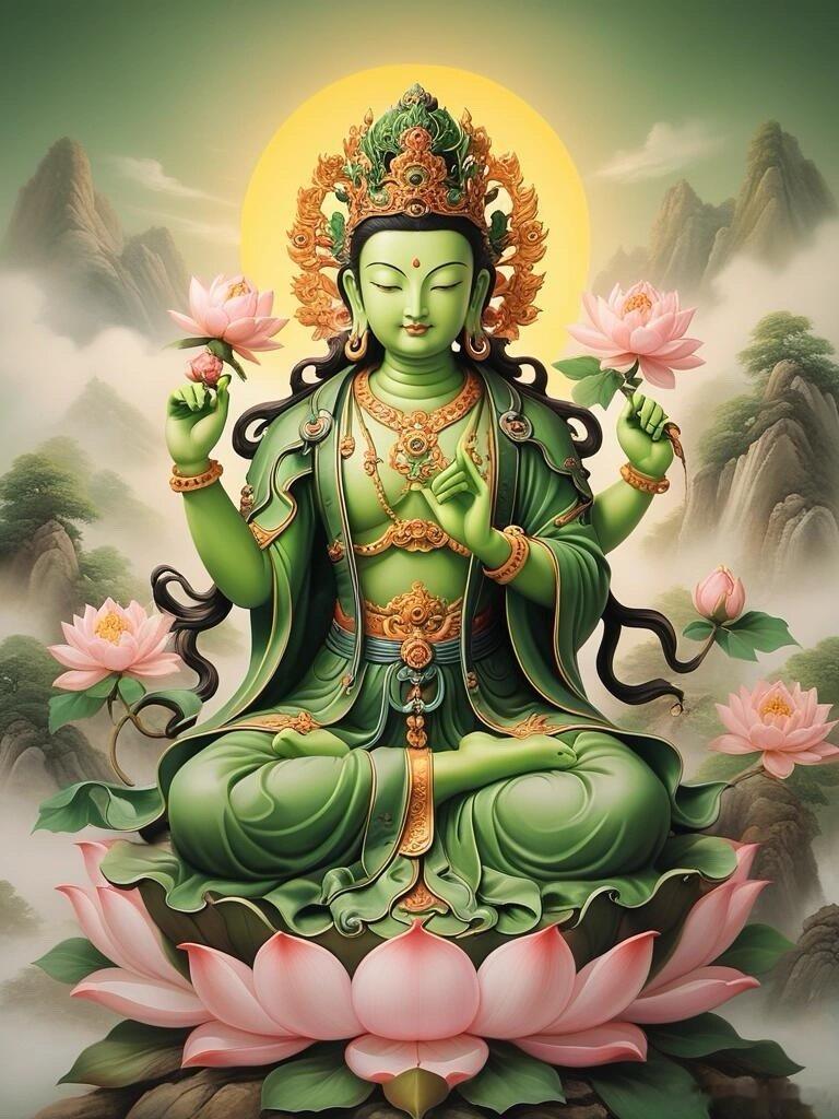 遇见文殊菩萨别划走，快许愿，很灵验！ ​​​