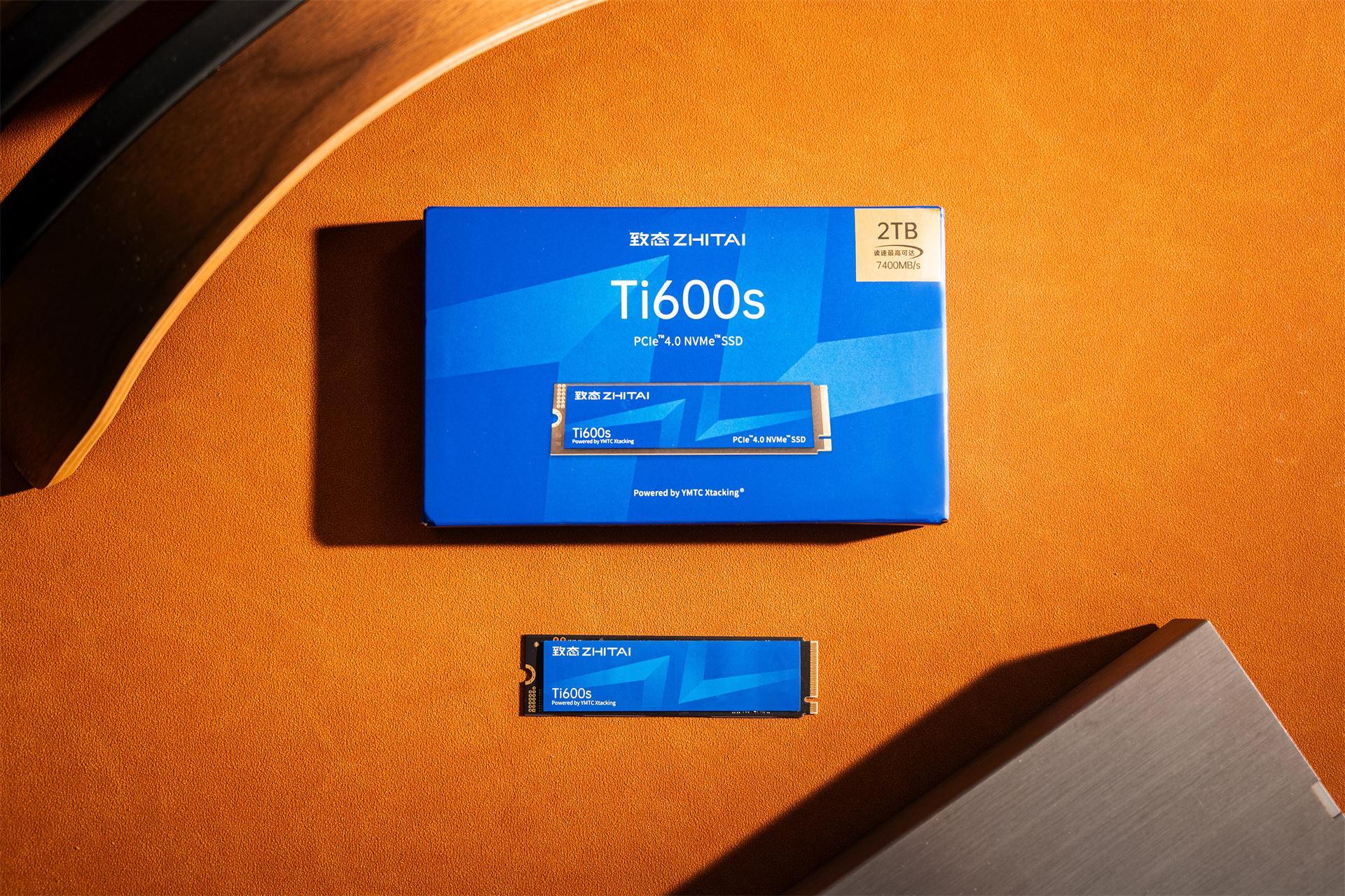 开箱实拍✨致态 Ti600s 上新图赏期待已久的致态Ti600s终于到手了，盘体