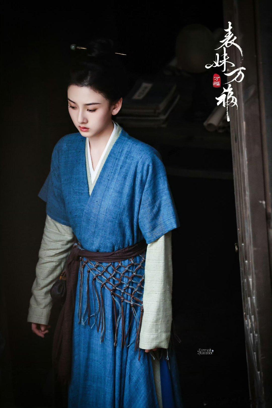 宋祖儿表妹万福女扮男装造型路透 ​​​