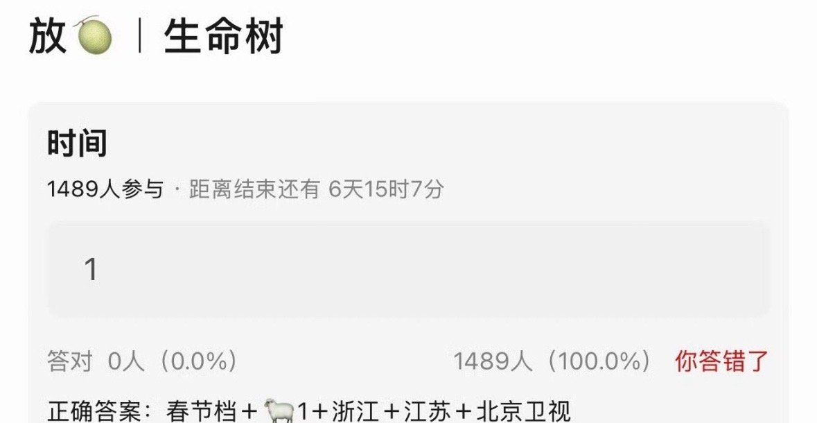 🍉杨紫生命树春节档开播  多台上星包括央1 ​​​