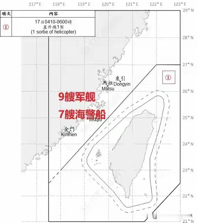 两天只来了6架战机，舰船却一口气出动31艘。台海方向的警巡突然变阵，这味道不对了