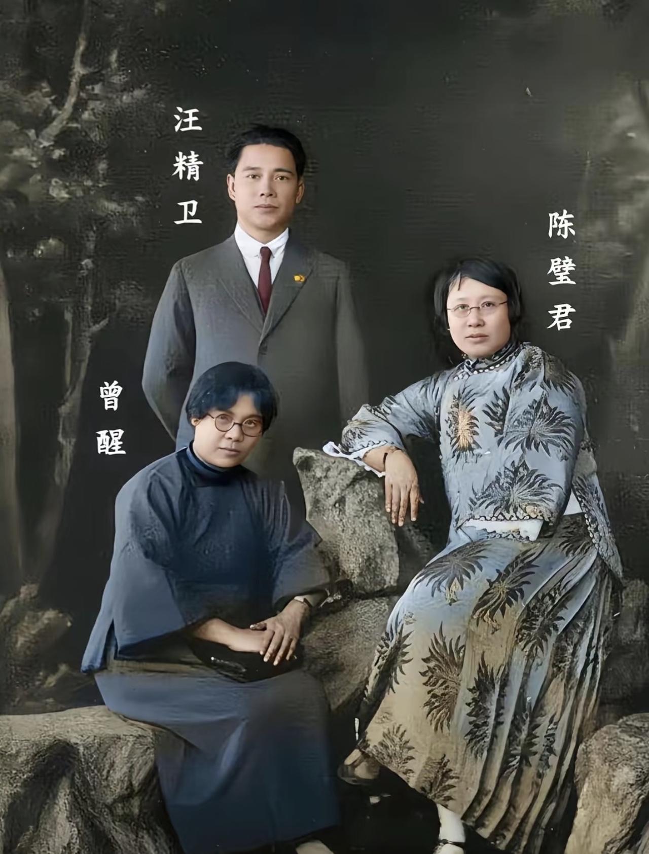 没想到当年迷倒无数少女的“民国第一美男”汪精卫，最后娶的是相貌平平的陈璧君！早年