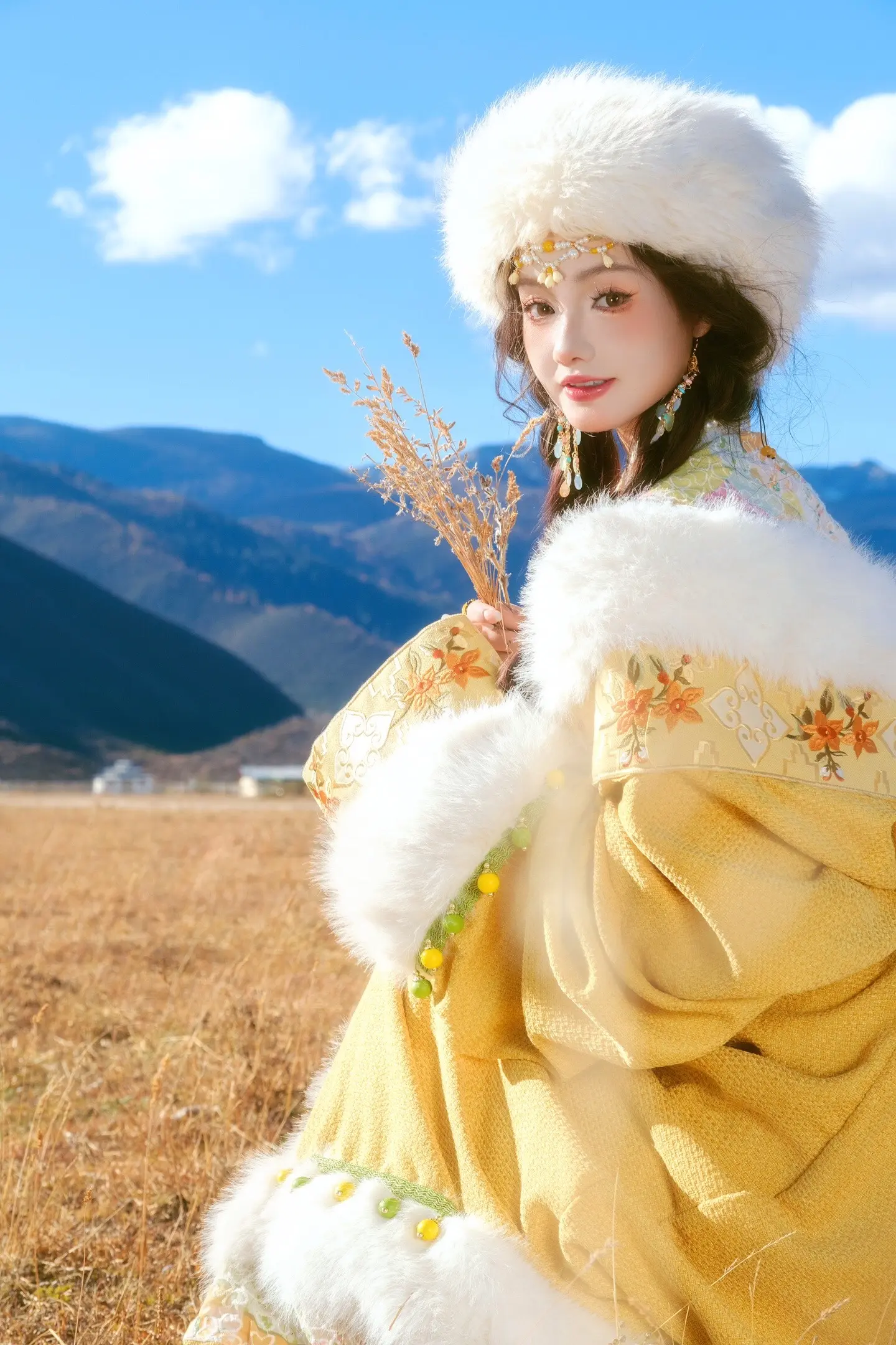 我出不去神山了  你带一支格桑花走吧。