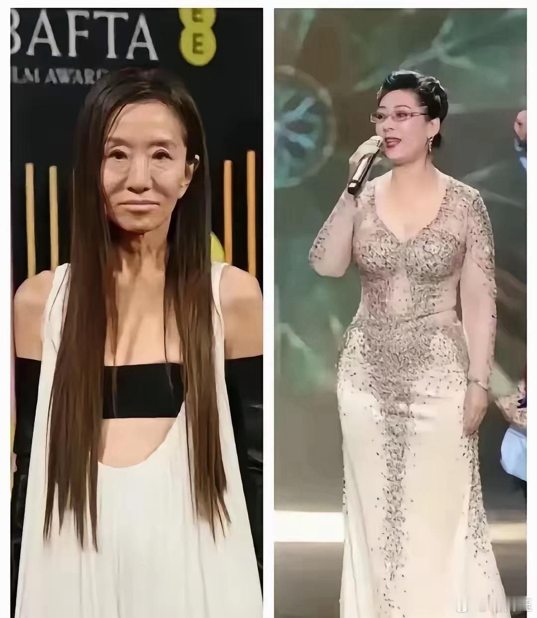差别太大了 