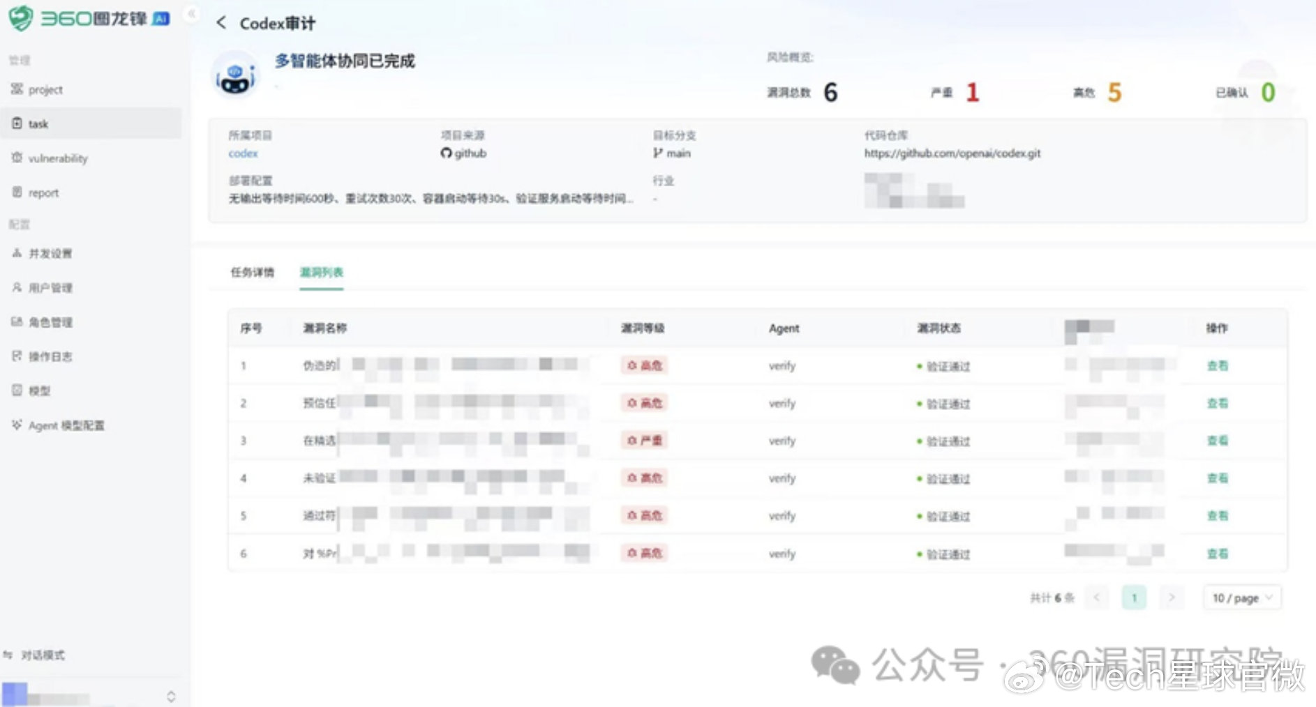 【360发现OpenAICodex安全漏洞】8月12日消息，360漏洞研究院微信