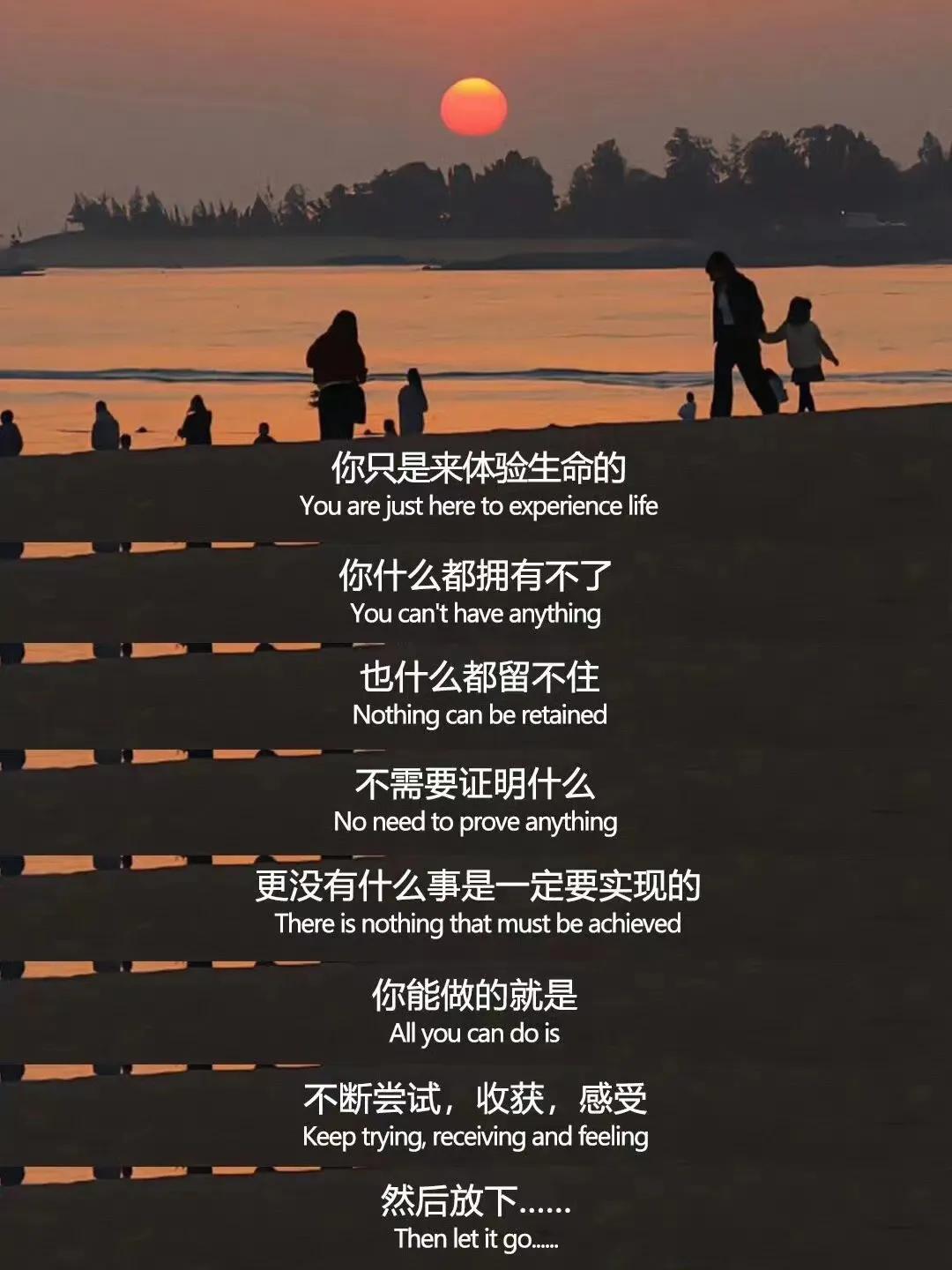 你只是来体验生命的……