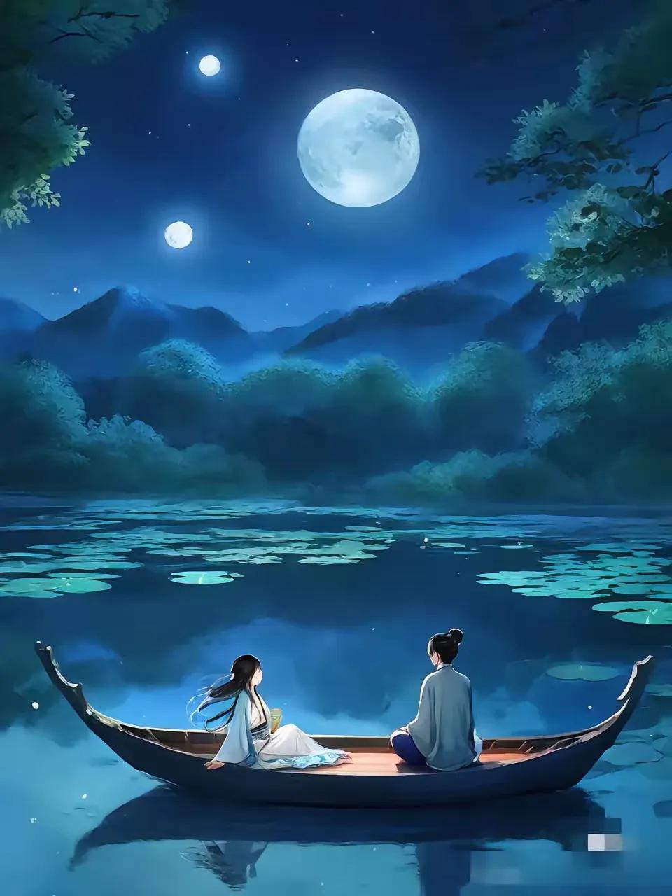 彩云追月寻知己，
上北下南找称心。
横批：《知己与称心》