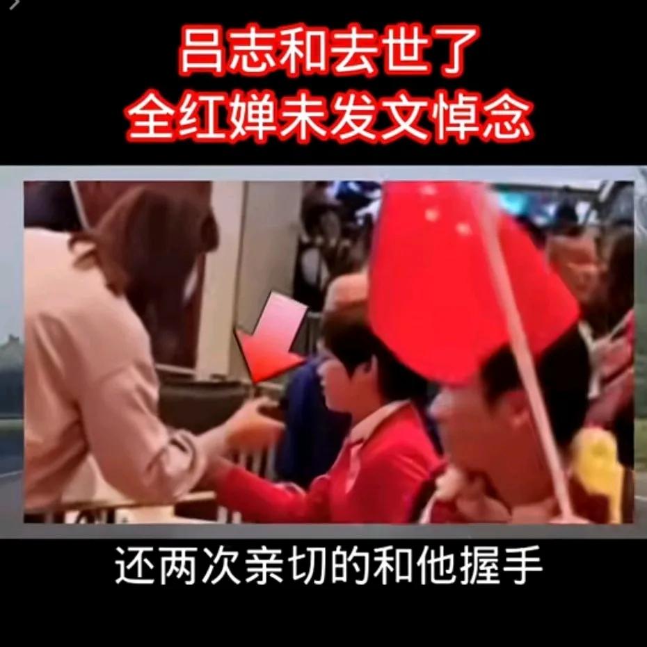 吕志和与全红婵曾两次握手，如今去世全红婵未发文悼念，遭到网暴不通人情世故
95岁