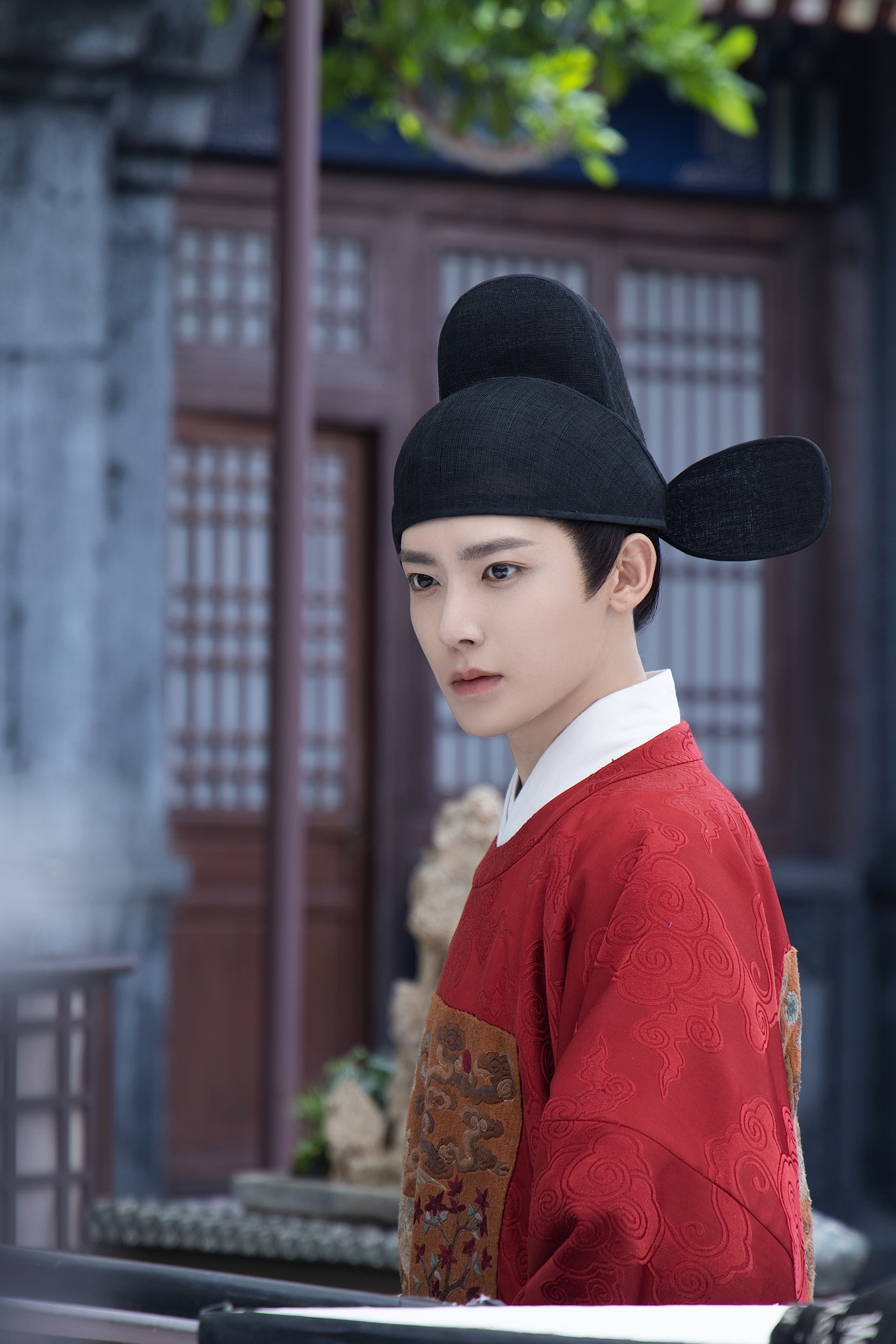 侯明昊 《玉茗茶骨》陆江来☽ 剧照-有价值造型-红官服 