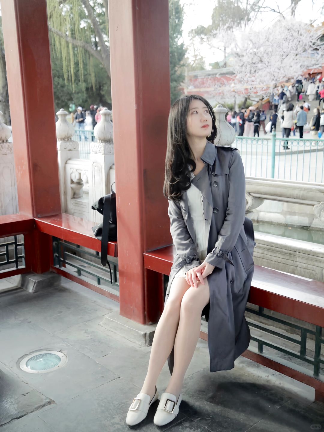初春的北海公园🌿桃花盛开的美好春光