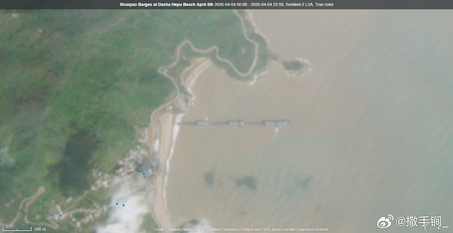 新型登陆驳船训练中 