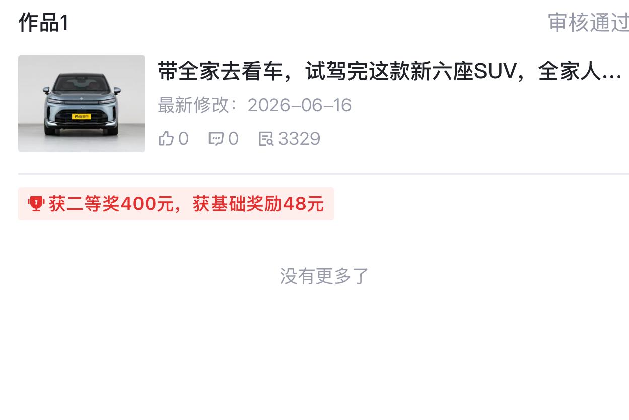 去年的车文大奖拿到手软
今年的奖却姗姗来迟
迄今为止
这是第二次

是该说
风水