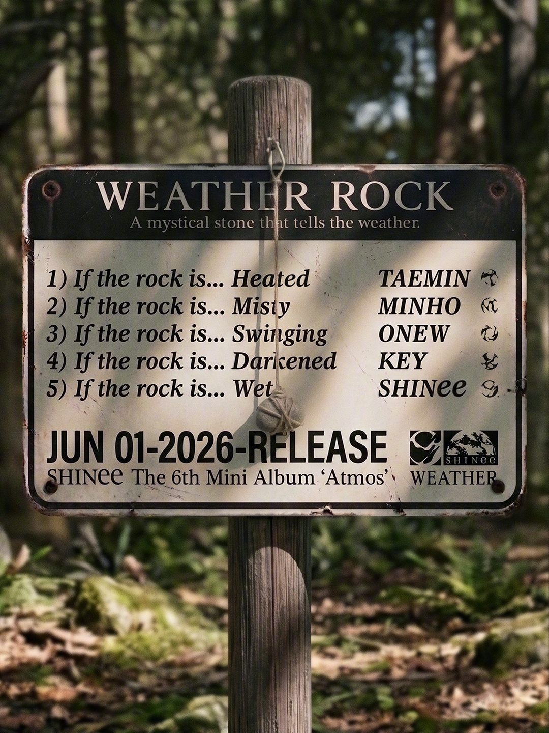 【Twi】Weather Rock Forecast SHINee The 6t