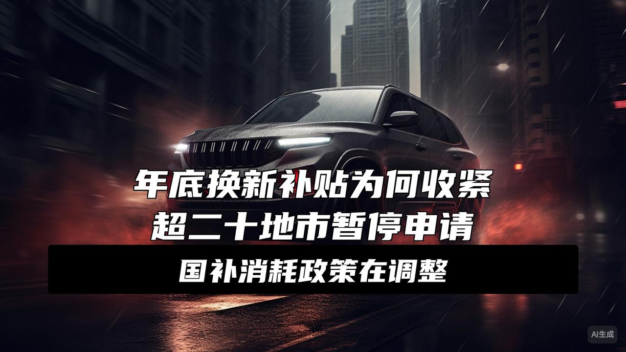 超20个地市已暂停或调整汽车国补
大消息！超20个地市汽车国补突然停了！
湖北早