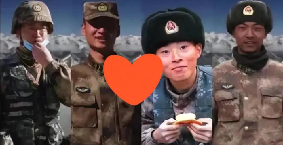 看这画面血压直接飙满！

一群印度人在西藏阿里载歌载舞，搞得上这来像“庆胜利”似