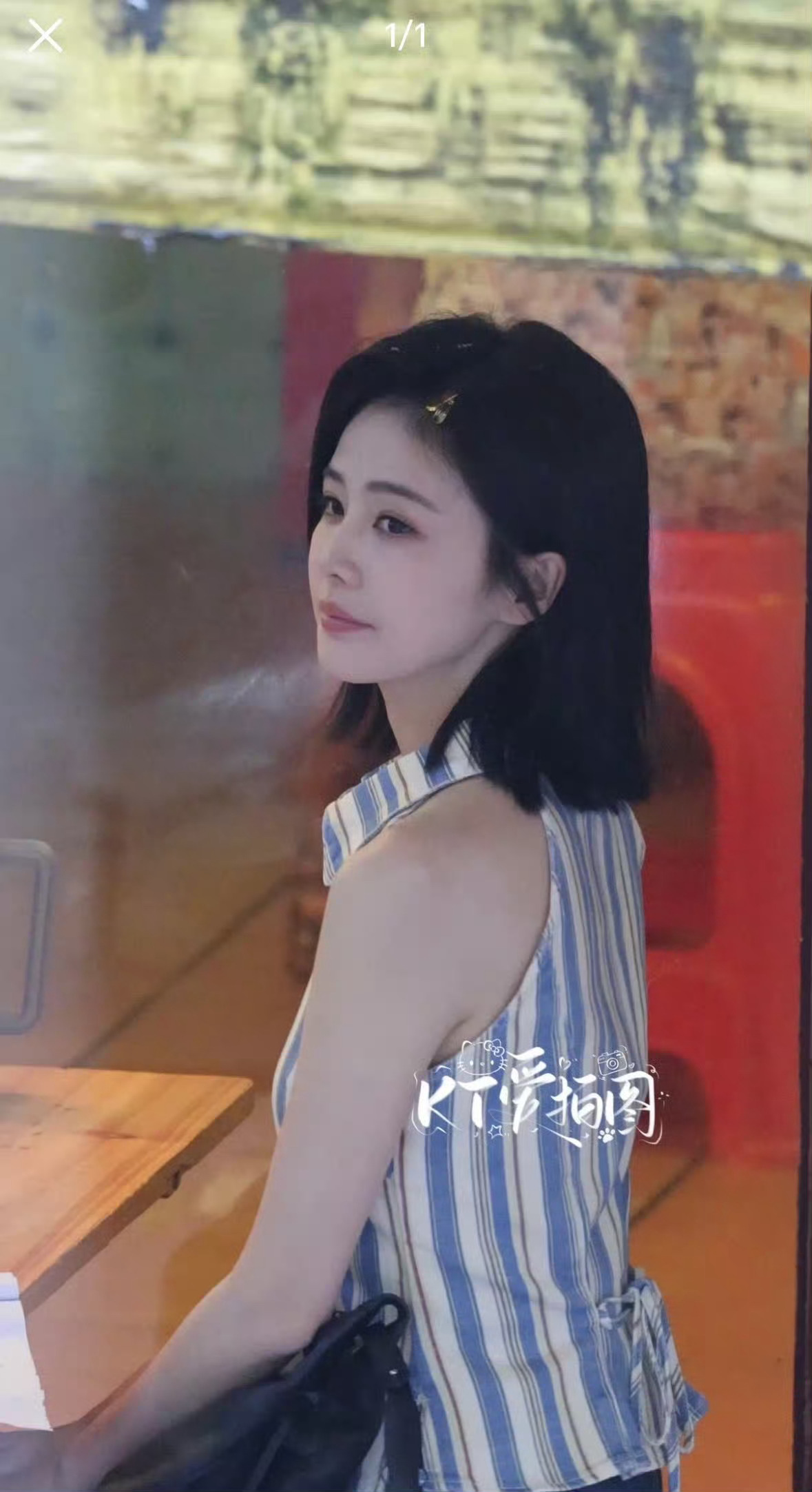 白鹿是特别负责的演员在组一直保持着好伟大的状态好美丽的颜值！姐姐我想亲亲