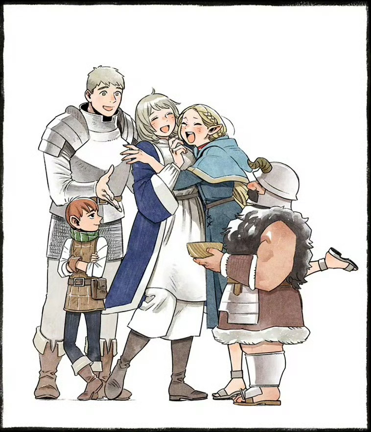 TV动漫「迷宫饭」动画 第二季ED插图 ​​​