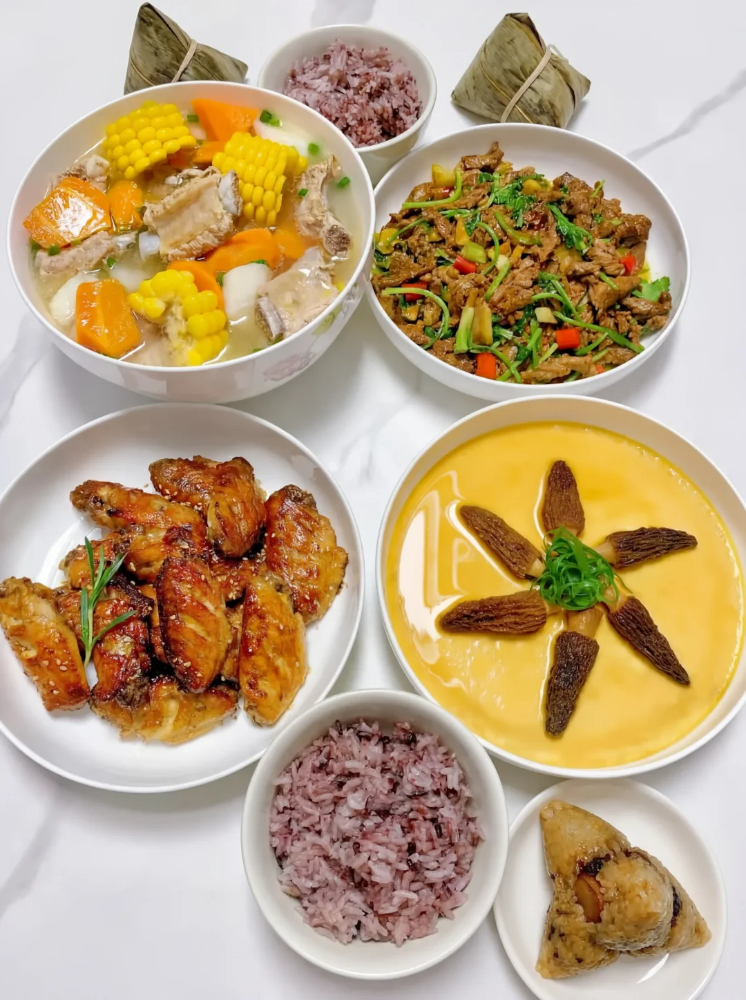 端午家宴|蜜汁鸡翅 小炒牛肉（附教程）‼️