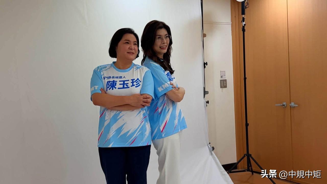国民党25日在台北召开全代会，金门县长参选参选人、立委陈玉珍率领金门县党代表北上