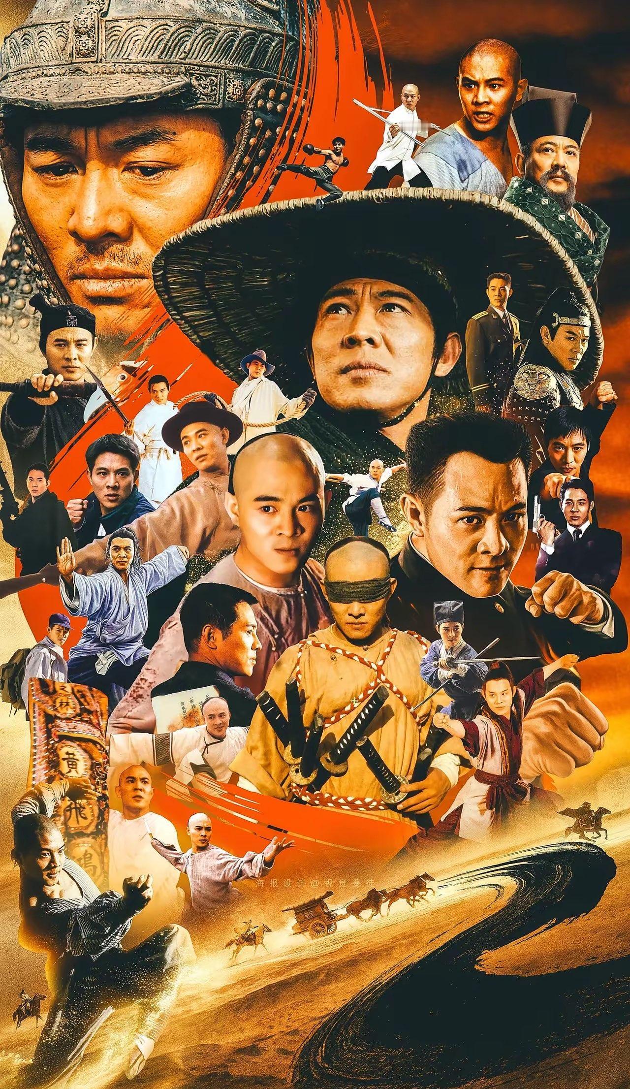 你记忆里的李连杰还在飞踢，现实中的他却连走路都喘。
黄飞鸿的佛山无影脚，每一帧踢