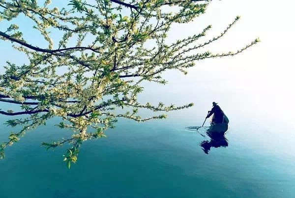 邛海，舟行碧波上，人在画中游！ 