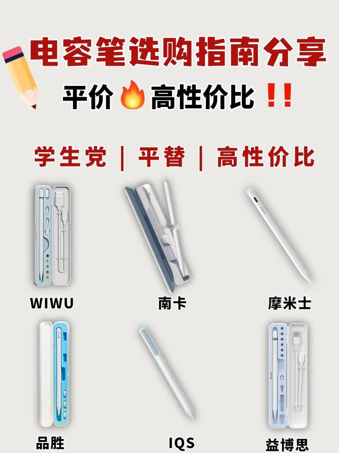 ipad无纸化记笔记画画|平替电容笔分享 🔥
