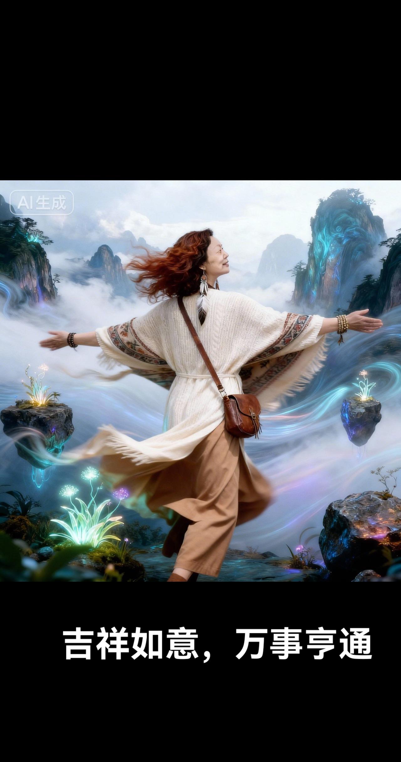 即梦AI 每日分享 每一帧都是壁纸 梦幻