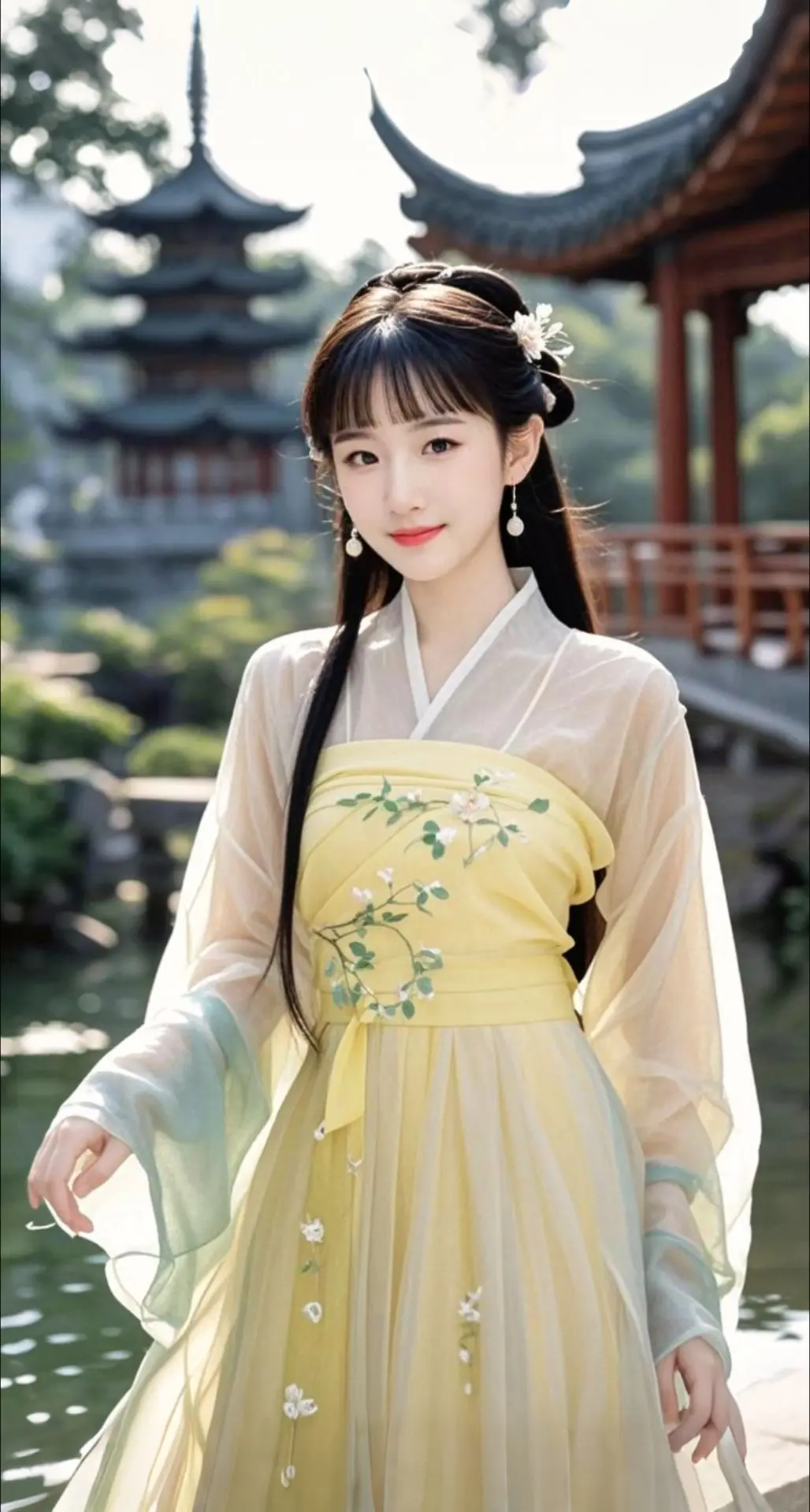 AI扩图 AI江南雅韵