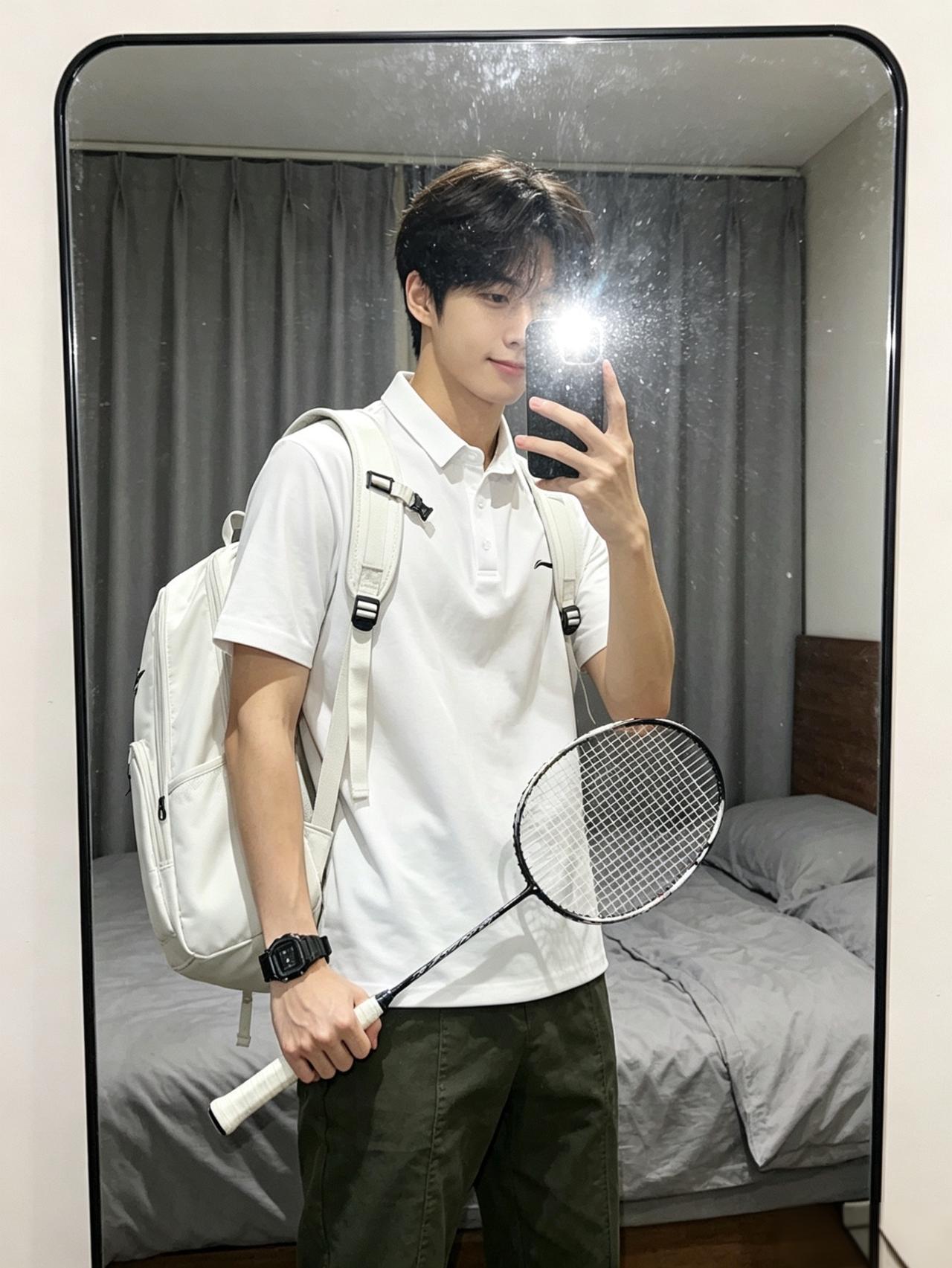 羽球人的医美
拥有一件少年感的球服！