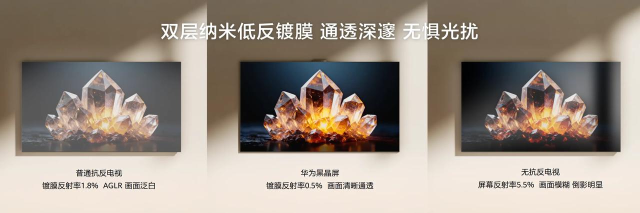 全新华为Vision智慧屏 6搭载Super MiniLED黑晶屏，强光下依旧清