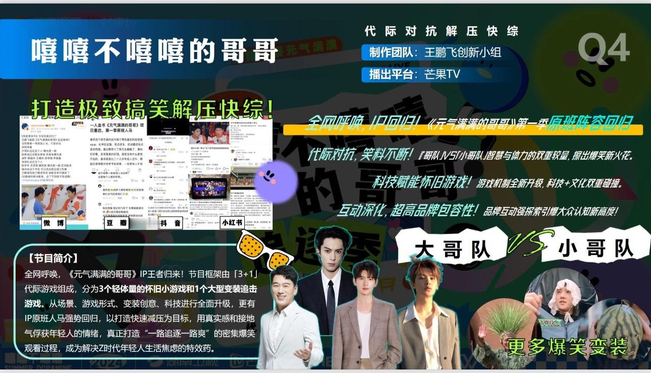 哈哈，这条催更《元气满满的哥哥3》的微博竟然登上了《嘻嘻不嘻嘻的哥哥》的招商版面