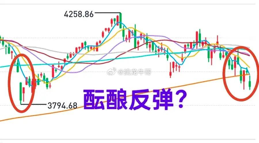 A股：大盘跌破了前低，可能又要出现短线底部了！牛哥猜中了上半场（低开），没有猜中
